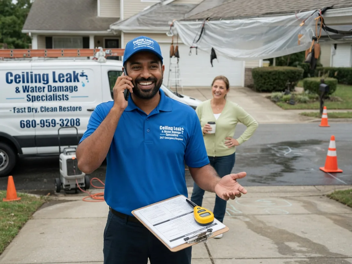 Ceiling Leak Cleanup Huntland, TN FAQs